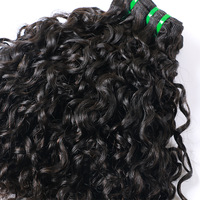 Cheveux brésiliens Remy Pixie Curl Double Drawn, tissage épais, fournitures de coiffure pour salon