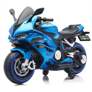 Moto électrique pour enfants, motos 550*2 pour enfants, batterie 12v7, grandes roues, lumières, jouets pour enfants, motos à conduire soi-même - Product Image 2