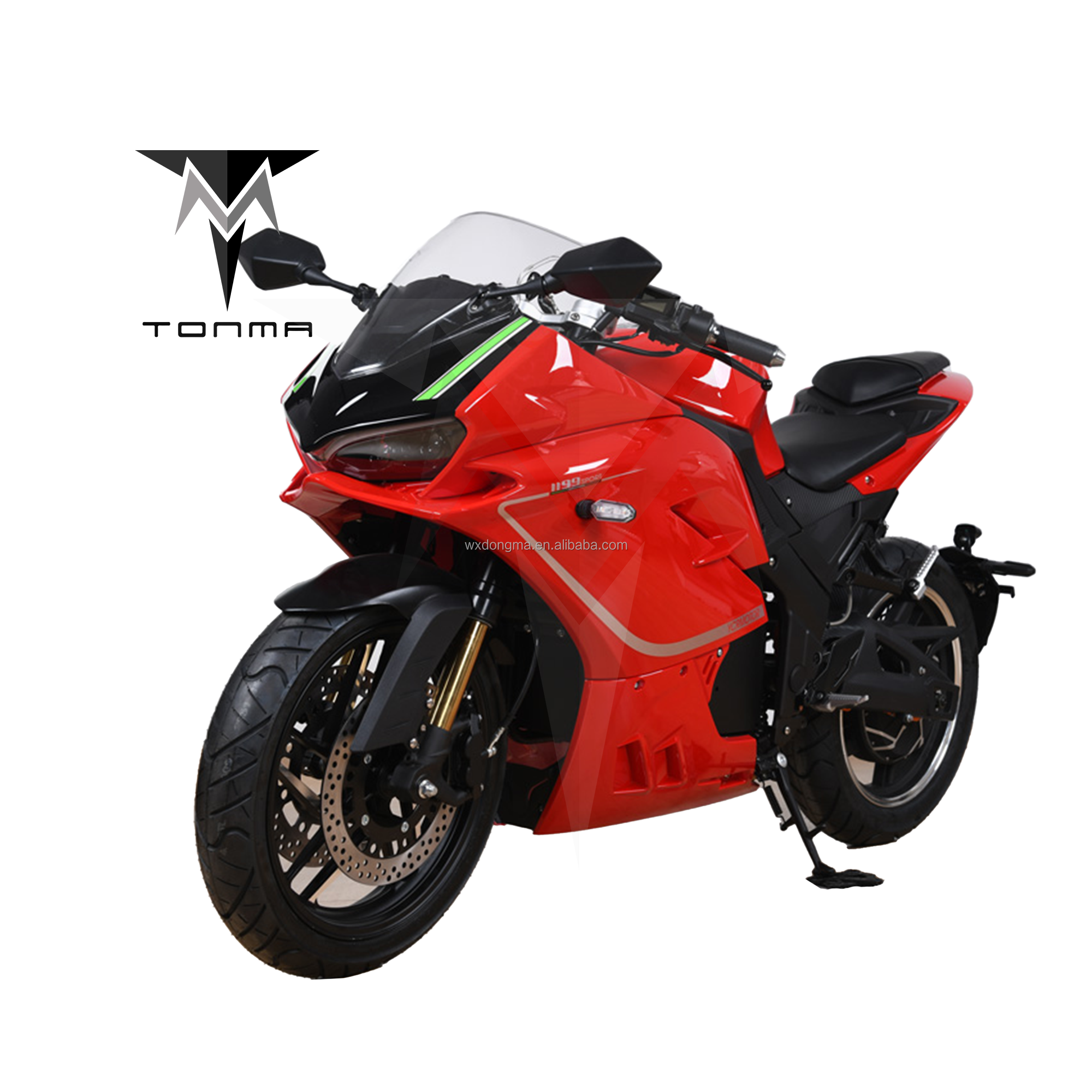 専用ページ2 Dongma 10000W Electric Motorcycle - High Performance Sport Bike