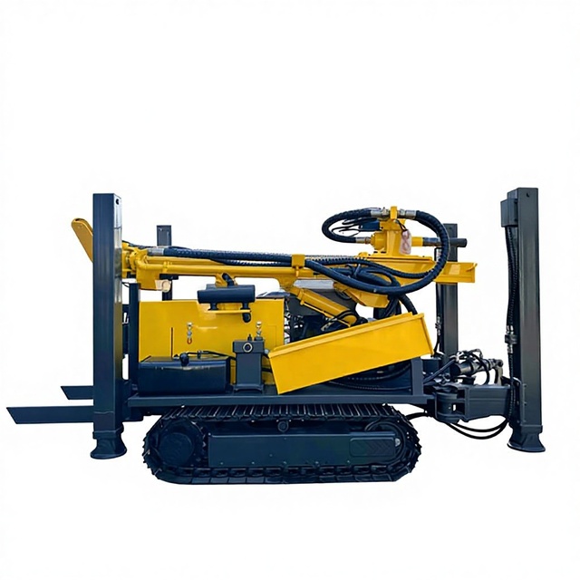 200m 300m Powerful Heavy Duty Diesel Powered Deep Well Drilling Water Drilling Machine for Water Wells Water Rig Drill