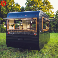 Nouveau design de chariot de service chariot de crème glacée pour salon caravane bar de mariage camion mobile bar à bières remorque de café remorque de bar mobile