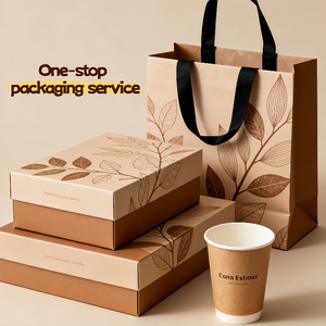 Bán buôn có thể tái chế giá cả phải chăng bền hộp các tông sóng takeout thực phẩm nóng Pizza đồ uống loạt các Hộp bao bì - Product Image 3