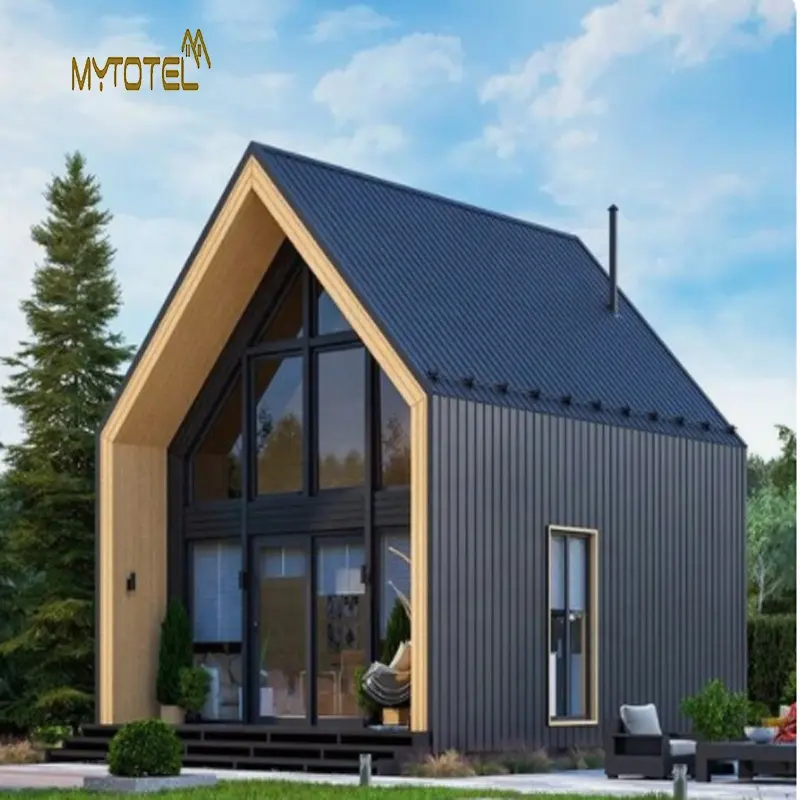 Mytotel โรงงานไม้โดยตรงบ้านอสังหาริมทรัพย์มินิบ้านที่มีราคาโรงงานเหล็กไฟบ้านสำเร็จรูป