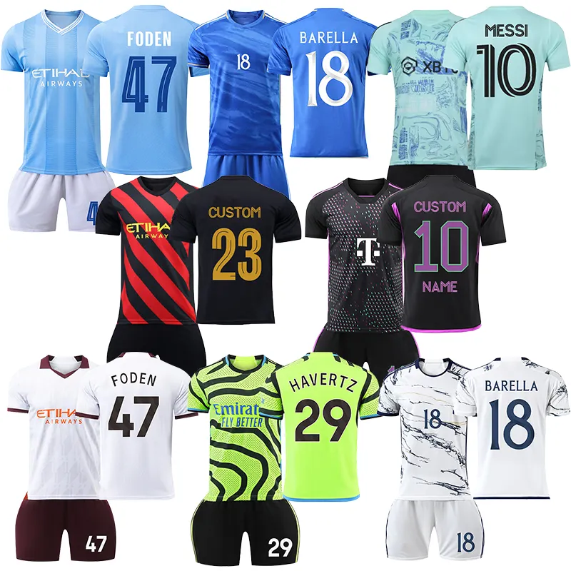 7v7 Voetbal Compressies Kleding Voetbalkleding Jersey Custom League Shirts Oranje En Zwarte Voetbal Uniformen Voor Mannen