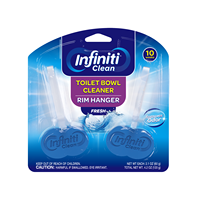 Infiniti – Blocs désodorisants écologiques jetables pour urinoirs et toilettes, nettoyant pour cuvettes, éliminateur de taches, parfum frais, 5%-15% actifs