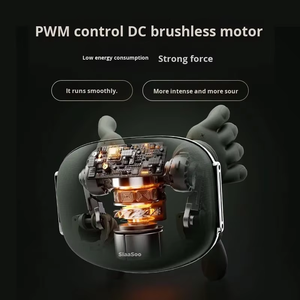 LJ 공장 도매 신형 휴대용 시아추 목 & 어깨 마사지기 딥 티슈 니딩 및 열 기능 경량 목 마사지기 - Product Image 3