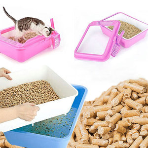 Arena para Gatos Ecológica, Libre de Polvo, de Pellets de Madera de Pino Aglomerantes de 6 mm - Product Image 3