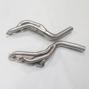 Collecteur d'échappement droit haute performance en acier inoxydable pour Mercedes Benz C63 W204 Turbo avec ajustement parfait à 100 % - Product Image 5