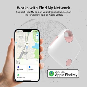 מכשיר איתור מיני RSH MFi מאושר, נטען באמצעות USB-C, למציאת מפתחות, תיקים, ארנקים ומכשירי אפל, תואם לאפליקציית Find My. - Product Image 2