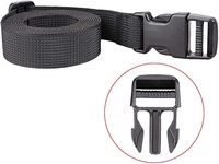 Sangle de fixation robuste et réglable en nylon de luxe pour sac à dos, accessoires de voyage, 78 po x 1 po, sangle de ceinture de 1 pouce