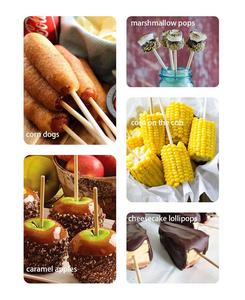 Palitos de Bambú Redondos para Comida, 6 Pies (1.8 m), Palitos de Bambú de 4 Pies (1.2 m), Palitos de Bambú de 2 Vías para <span class=keywords><strong>Kebab</strong></span>, 5 mm - Product Image 6