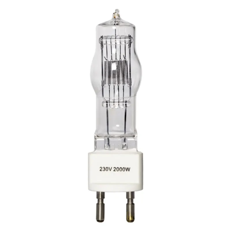 Roccer Hot Professional Lamps Halogen Bulb Light CP92 230V 2000W Base G22