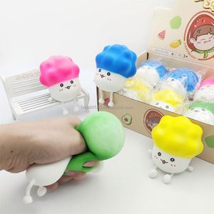 Creative Cartoon TPR Soft Glue Flour <b>Toy</b> Small Party Food Decompress Squeeze <b>Toys</b> Unisex Wholesale Explosion - Product Image 3
