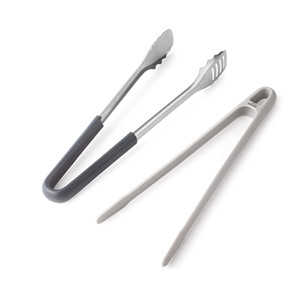 Pinze Duplo in Acciaio Inox con Impugnatura in Silicone per Barbecue e Grigliate - Product Image 2