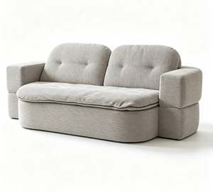 Sofá <span class=keywords><strong>Canguro</strong></span> Creativo de Lujo en Tela de Pana, Moderno, Sellado al Vacío, Compacto, Plegable, Móvil, Sofá Cama de Doble Uso para Salas de Estar - Product Image 1