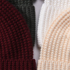 Vente en gros Pull coupe-vent d'extérieur unisexe Couvre-oreilles Chapeau d'hiver Crâne Confortable Chaud <span class=keywords><strong>Cachemire</strong></span> Tricoté 2025 Bonnets tendance - Product Image 5