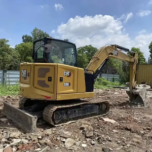 รถขุดขนาดเล็ก Caterpillar CAT306 รุ่นดั้งเดิม พร้อมเครื่องยนต์ C1.7 เกียร์ปั๊ม กำลัง 41.7 กิโลวัตต์ ความจุบุ้งกี๋ 0.2 ลูกบาศก์เมตร - Product Image 2