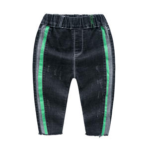Productos Más Vendidos, Ropa para Bebés, Pantalones de Mezclilla para Niños, Jeans Elegantes para Niños de China - Product Image 1