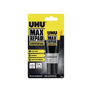 UHU Adhesivo universal MAX REPAIR UNIVERSAL transparente 45 g - Product Image 1