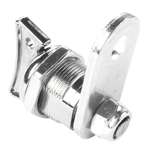 Serrure à came robuste à quart de tour sans clé en alliage de zinc chromé résistant à la corrosion pour armoire de machine de jeu d'arcade - Product Image 1