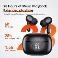 QERE E60 réduction active du bruit réduction dans l'oreille TWS Sport casque jeu bluetooth écouteurs sans fil casque écouteur