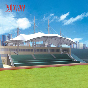 Độ bền kéo Lều màng cấu trúc vải lều pvdf vải độ bền kéo Shade màng cấu trúc lợp - Product Image 6