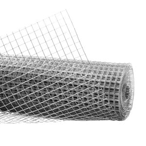 Rouleau de grillage soudé en PVC à mailles carrées, design moderne, taille personnalisée, pour clôture agricole, renforcement de construction, fil de fer d'usine - Product Image 4