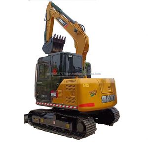 Excavadora Sany SY 75C Usada, Modelo 2023, 9 Toneladas de Peso Operativo, 43 kW de Potencia, Máquina de Construcción Hidráulica de Gran Eficiencia - Product Image 1