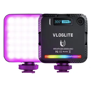 Small portable photography light rgb live beauty led light for live
