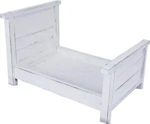Baby wood bed, durable and not easy to break, photography prop bed, easy to assemble and carry