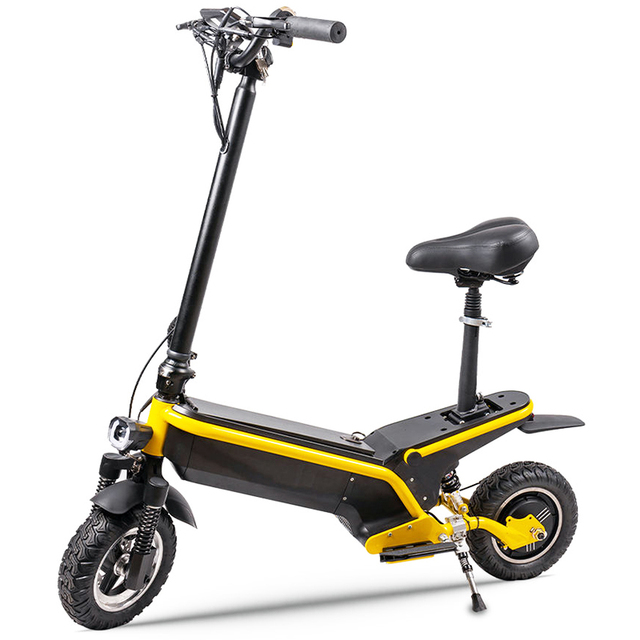 Fasuer 10Inch 48V12.5Ah Two Wheel 500W Electric Scooter Foldable Off Road Adult Scooter Electric Scooter