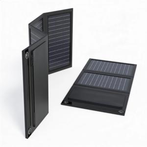 Panneau solaire photovoltaïque pliable <span class=keywords><strong>portable</strong></span>, <span class=keywords><strong>chargeur</strong></span> de voyage et de randonnée, 14W - Product Image 2