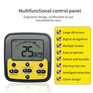 Détecteur de métaux portable longue portée, étanche, pour la détection d'or et d'argent souterrains - Product Image 6