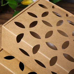 Custom Brown Kraft <strong>Paper</strong> Fruit and Vegetable Food Tray Gift Craft <strong>Paper</strong> <strong>Storage</strong> <strong>Box</strong> for Food - Product Image 6