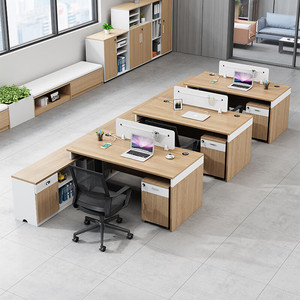 <span class=keywords><strong>Bureau</strong></span> de direction modulaire extensible et convertible BGZ55-66 XT Premium, design moderne, panneau <span class=keywords><strong>mural</strong></span> en bois, 3-5 postes - Product Image 3