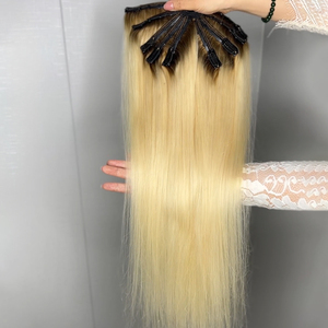 Nueva Extensión de Cabello con Clip Tipo Araña de Calidad Premium, Cabello Humano Virgen Remy con Cutícula Alineada, Extensión de Cabello con Clip Tipo <span class=keywords><strong>Pulpo</strong></span> - Product Image 2