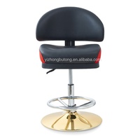 Chaise de casino de style allemand Chaise de poker dorée Tabouret de bar avec accoudoir Chaises de bar à fente pivotante pour le jeu