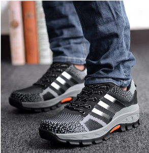 Scarpe antinfortunistiche per uomo <span class=keywords><strong>donna</strong></span> Sport all'aria aperta camminate calzature protettive scarpe da lavoro con punta in acciaio antiscivolo - Product Image 5