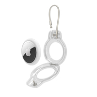 Étui de protection Weview pour PC antichoc Apple Airtag avec sangle et collier de chien à vis pour enfants, poignée de téléphone incluse