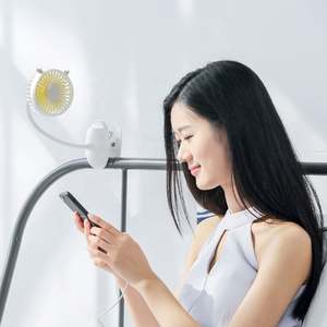 Clip Portable sur Poussette Ventilateur Flexible Cou Pliable USB Ventilateur Mini Ventilateur Silencieux pour Voiture Bureau Bureau À Domicile - Product Image 3