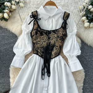 महिला फैशन सुरुचिपूर्ण कार्यालय के लिए दो टुकड़े टुकड़े पहने हुए कपड़े पहने दो टुकड़े पहने दो कपड़े पहने दो टुकड़े - Product Image 3