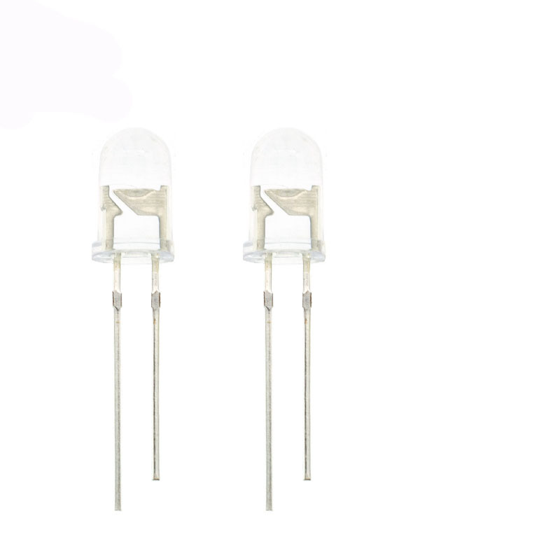Produktbild von 5 Stück Fototransistor 5 Mm 940 Nm – L-53P3C, NPN, T-1 3/4, Für Optoelektronik-Projekte