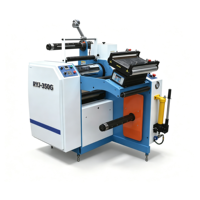 Laminateur automatique à grande vitesse pour papier thermique en rouleau, petite machine pour films BOPP et PET pour la finition post-impression d'étiquettes souples