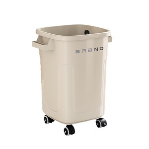 Brand Kitchen Trash Can 120L Rectangular Wheeled Indoor Use - Product Image 5