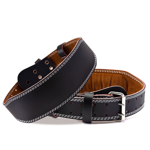 2025 <b>Drop</b> Ship Fitness <b>Back</b> Support Squat Weight Custom Logo Leather Lifting Squats Weightlifting Powerlifting Lever Gym Belt - Product Image 1