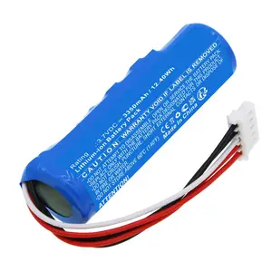 Batteries N Accessories BNA-WB-L18241Credit Card Reader Battery Li-ion 3.7V 3350mAh Ultra High Capacity lithium-ion battery pack