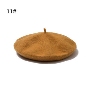 Bérets - EA134 Vente directe usine Printemps Automne Femme <span class=keywords><strong>Petit</strong></span> béret en coton et polyester Chapeau Béret pour femme Sans laine - Product Image 6