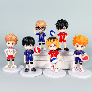 Figura de acción de personaje de anime Q-style Volleyball Boy Yodan Xiangyang, modelo decorativo para máquina expendedora de muñecas - Product Image 1