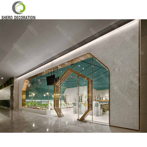 Décoration intérieure de restaurant de style frais, vitrine de restaurant fonctionnelle pour la conception de mobilier de restaurant haut de gamme - Product Image 3