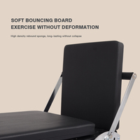 Choyu Reformer Pilates Robuste pour Studio, Conception Pliable en Acier Extra Longue, Machine de Yoga à Mouvement Silencieux et Fluide pour la Santé
